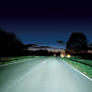 Illuminated road (Xenon)